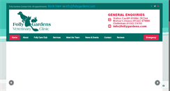 Desktop Screenshot of follygardens.com